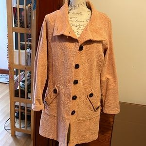 Color Me Cotton tapestry spring coat